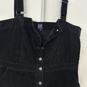 Gap black corduroy jumper